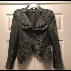 Studded Moto Jacket